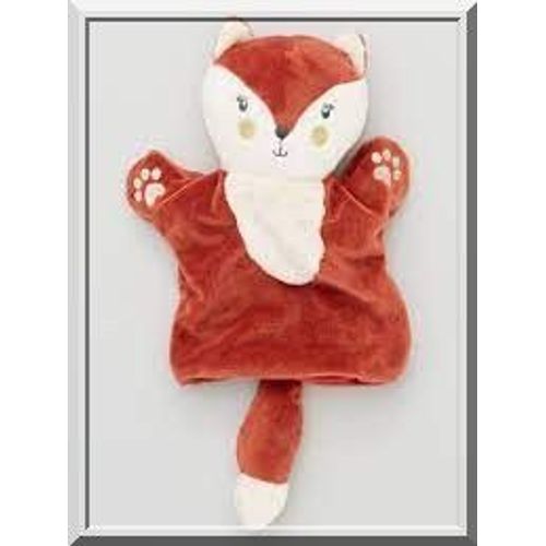 Doudou Peluche Marionnette Renard Kiabu Jouet Bebe Naissance Cuddle Baby Handpuppet