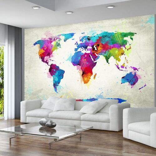 Papier Peint "The Map of Happiness II" 450x270cm