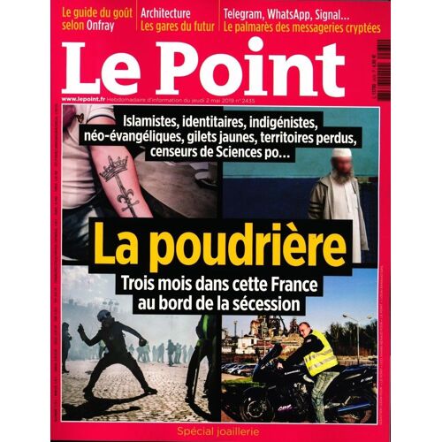 Le Point 2435 : La Poudrière