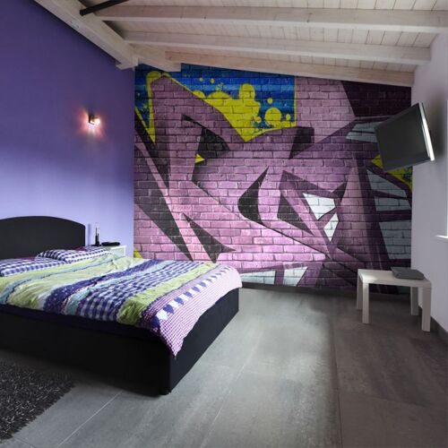 Papier Peint "Street Art Graffiti II" 154 x 200 cm