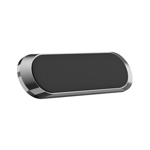 Support De Voiture Magnétique Pour Smartphone, Compact Et Discret, Gris