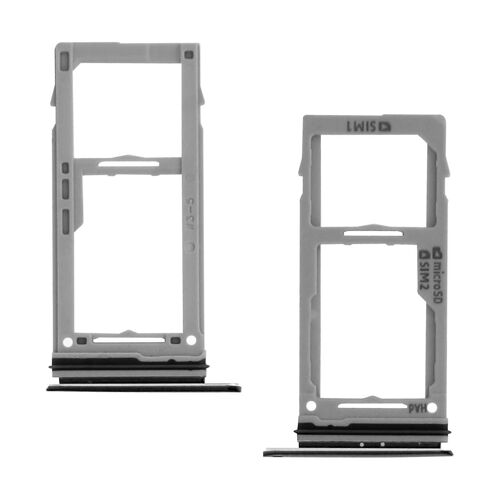 Tiroir Carte Nano Sim Et Micro-Sd Galaxy S9/S9+ - Noir