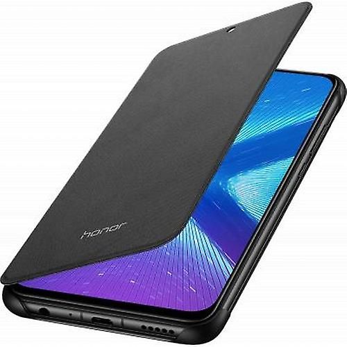 Étui Honor 8X avec rabat en microfibre, noir