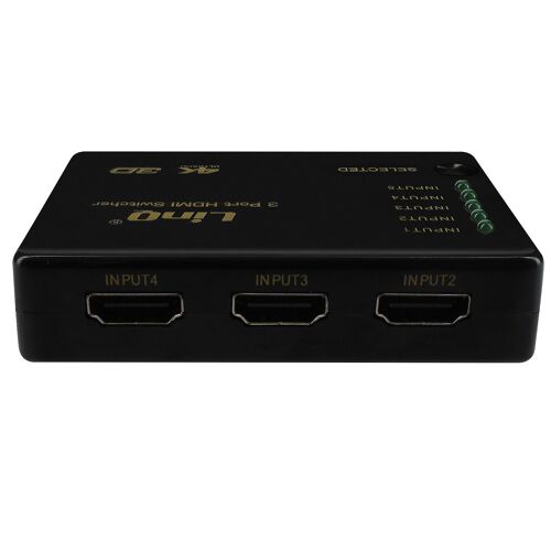 HDMI vers 3 HDMI Splitter 4K / 2K / 3D / Full HD 1080 LinQ compatible