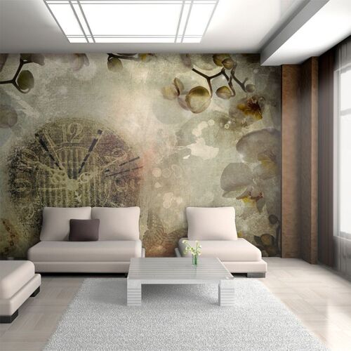 Papier Peint "Horloge Vintage" 309 x 400 cm
