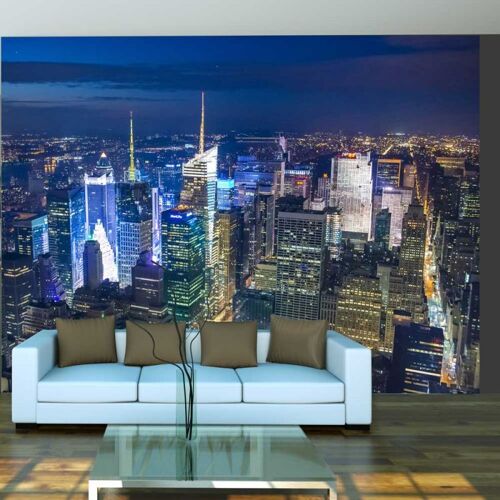 Papier Peint "Manhattan Nuit" 154 x 200 cm