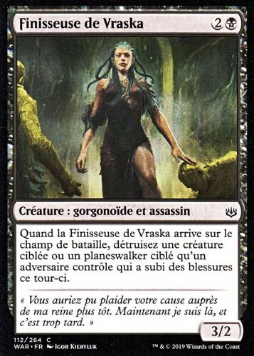 Finisseuse De Vraska - Mtg - La Guerre Des Planeswalkers - C - 112/264