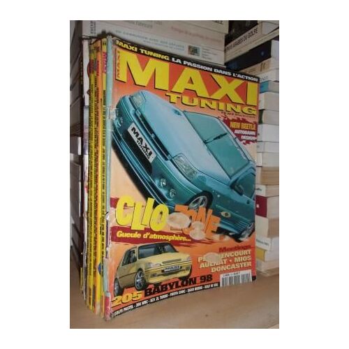 Maxi Tuning - N°24 - Avril 1998 : Clio Zone - New Beetle
