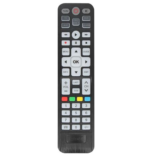 Universal TV Satellite Audio DVD Player Télécommande Portée 10m, Noir