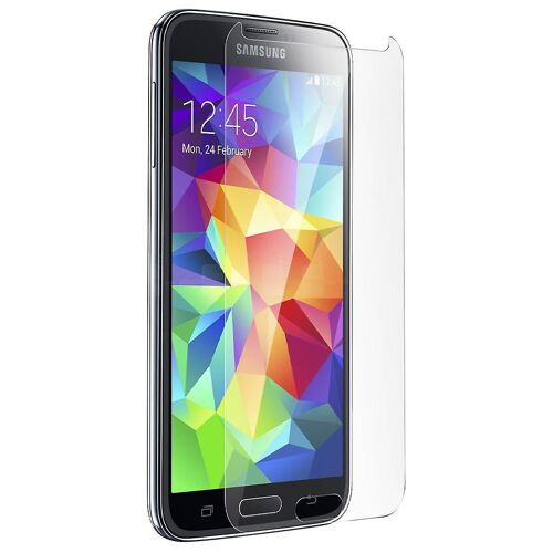Film Galaxy S5 / S5 New Verre Trempé 9h Protection Ecran Transparent
