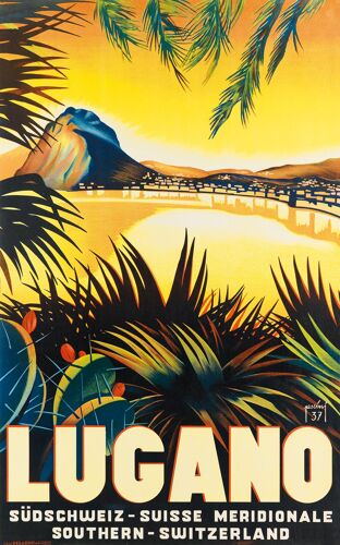 Affiche Lugano