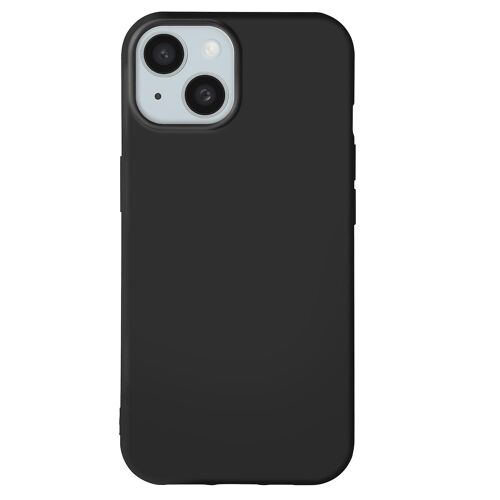 Coque pour iPhone 15 Protection flexible, Noir