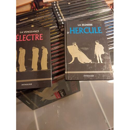 La Mythologie Grecque Collection De 61 Volumes Complète Intégrale Edition Rba Le Monde Zeus Ares Achille Hercule Narcisse Enee Eos Adonis Aphrodite Icare Medee Procne Ulysse Jason Athena Dionysos
