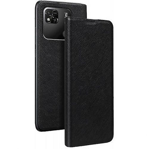Étui folio pour Xiaomi Redmi 10A Folio avec porte-cartes et support vidéo, noir