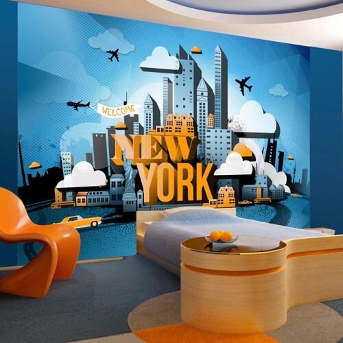 Papier Peint "New York Welcome" 105 x 150 cm