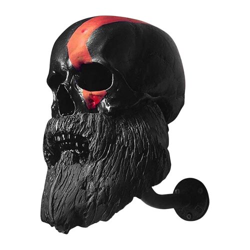 Porte-Casque Amovible En Résine, Pour Les Passionnés De Moto, Tête Fantôme, Décoration Murale