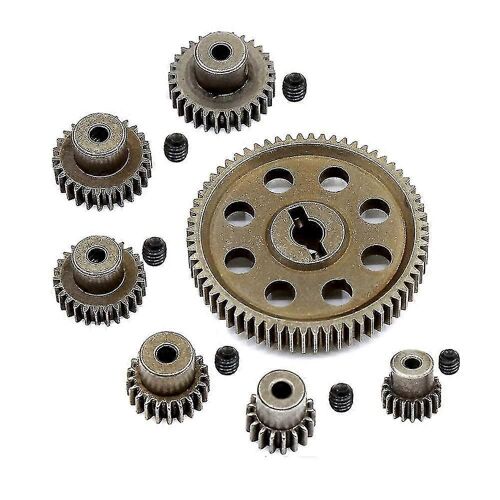 11184 Engrenage Principal En Métal 64t Engrenages De Pignon De Moteur Pour 1/10 Rc Car Amax Redcat 94111 Pièces
