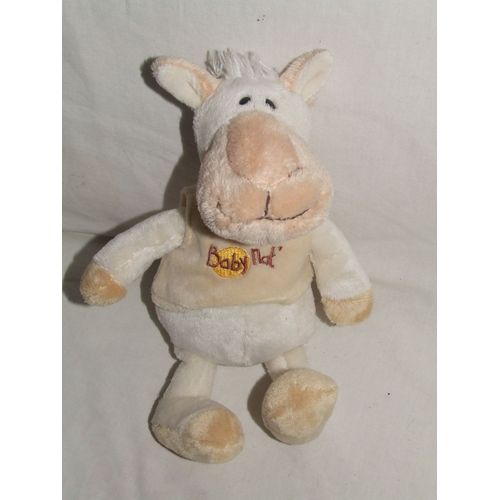 CHIEN BABYNAT BABY NAT BEIGE MARRON 28 cm