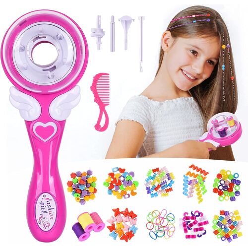 Machine À Tresser Automatiques Électrique Les Cheveux - Pour Enfants, Outils De Coiffure De Jouets, Cadeaux Pour Filles