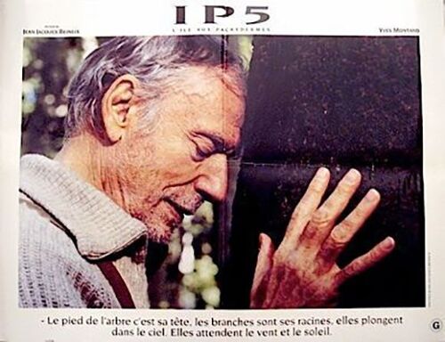Ip5, L'île Aux Pachydermes : Photo Prestige D'exploitation Cinématographique - Format 60x80 Cm - De Jean-Jacques Beineix Avec Yves Montand, Olivier Martinez, Sekkou Sall, Géraldine Pailhas - 1992
