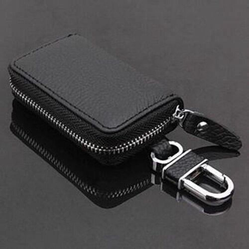 Porte-clés en cuir unisexe, housse de protection personnalisée pour télécommande de voiture, pour Bmw Kia Toyota VW