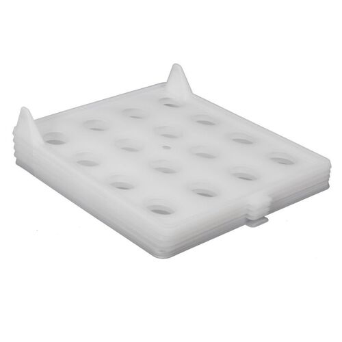 Lot de 4 Organisateurs "T-Shirt" 33cm Blanc