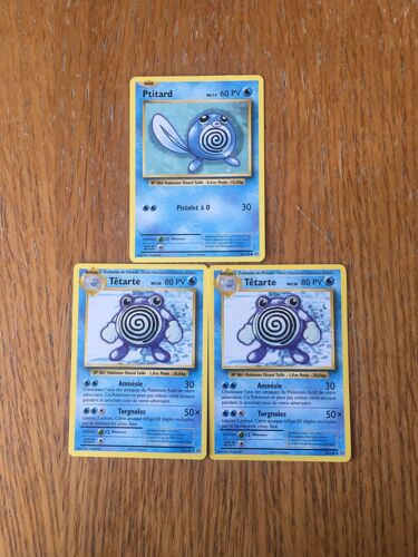 (1342) Ptitard + 2x Têtarte (Pokemon)