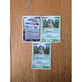 (1214) Pifeuil + 2x Grainipiot (Pokemon)