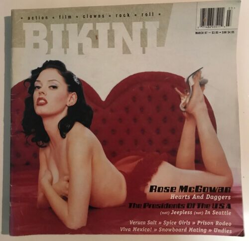 Bikini Magazine N°20 Rose Mcgowan, Veruca Salt