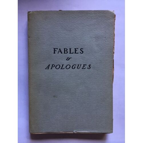 Fables Et Apologues