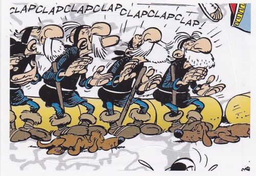 Asterix 60 Ans D'aventures, Cartes Panini Family Carrefour N° 29