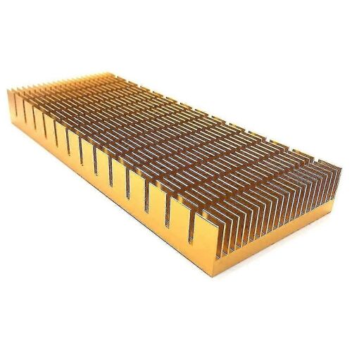 Module de refroidissement 5,9 x 2,36 x 0,7 pouces dissipateur thermique en aluminium dissipateur thermique aileron refroidisseur pour ampli LED haute puissance