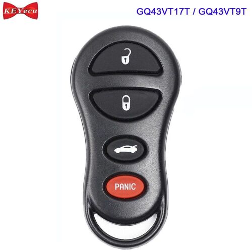 Porte-clés à distance, pour Chrysler Concorde, Neon, ville et pays, pour Dodge Interpid, pymouth, Dakota