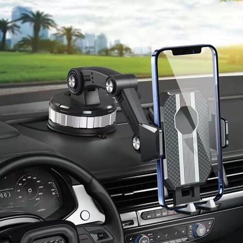 Support Universel De Téléphone Portable Pour Tableau De Bord De Voiture, Ventouse Mains Libres, Montage Sur Pare-Brise Et Console Centrale