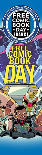 Marque-Page Free Comic Book Day France 2019
