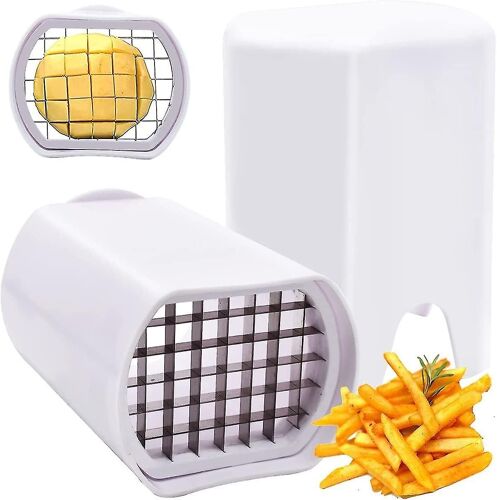 (blanc) Coupe-pommes De Terre Coupe-frites Professionnel Trancheuse De Po
