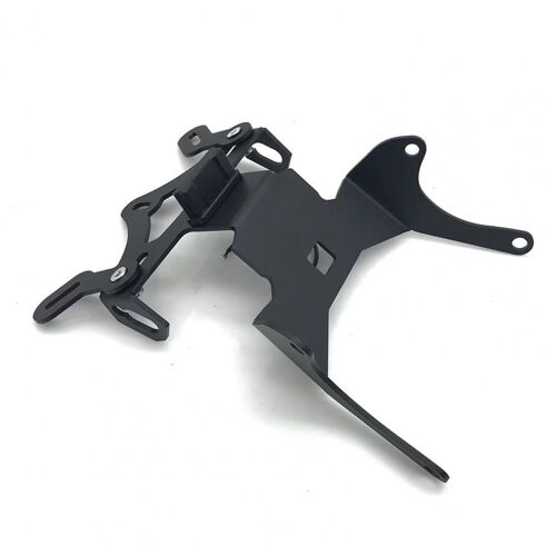 Support De Plaque D'immatriculation De Moto Longue Durée 1 Ensemble, Support De Plaque D'immatriculation De Moto Utile, Haute Dureté, Résistance Aux Intempéries