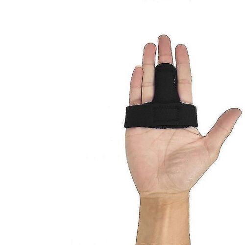 Attelles De Support De Doigt D'attelle De Doigt Avec Manchons Pour Doigts Cassés Stabilisateur De Doigt Avec Barre En Aluminium Intégrée