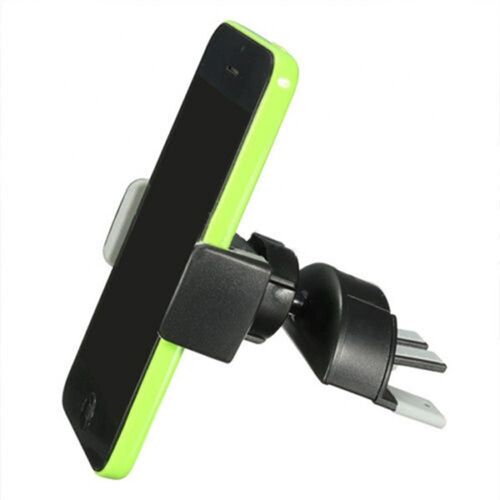 Support universel de téléphone GPS pour voiture, outil de montage antidérapant sur grille d'aération pour véhicule