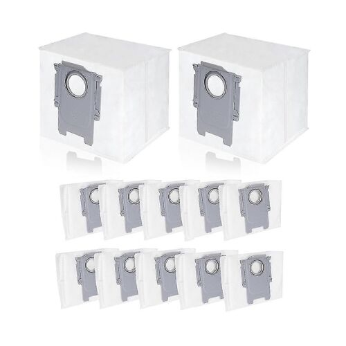 12pcs Dust Bags Remplacement pour S8 + / s8 Pro Ultra / S7 Maxv Ultra / Q5 / Q5 + / + / Max + Vacuum Clea