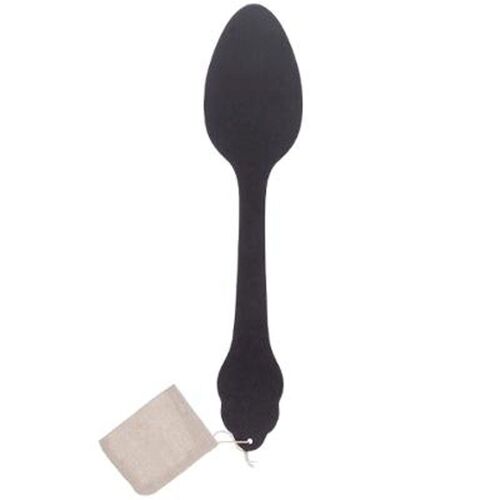 Décoration Murale Couvert "Cuillère" 38cm Noir
