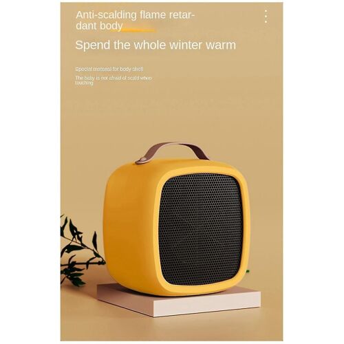 Chauffage Portable Chauffage D¿appoint Ménage Petit Silencieux Et Économie D'énergie Dortoir Mini Bureau Rapide Il