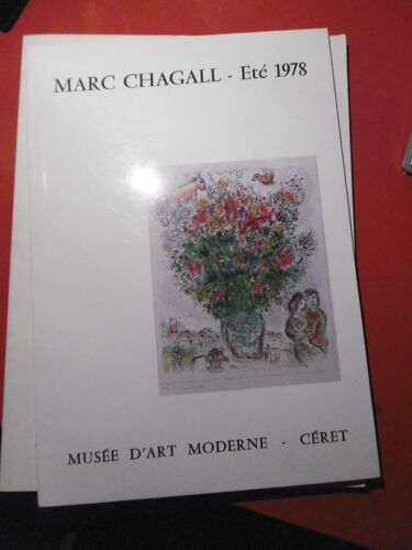 Marc Chagall Exposition Ete 1978 Au Musee D'art Moderne De Ceret
