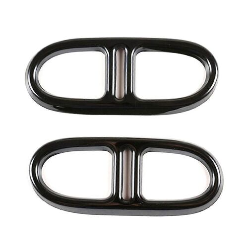 Acier Inoxydable Voiture Échappement Arrière Queue Pipe Cover Trim Pour Gla / 2020-2021 Muffler Décoration Cadre