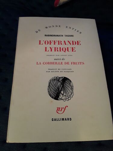L'offrande Lyrique Suivi De La Corbeille De Fruits