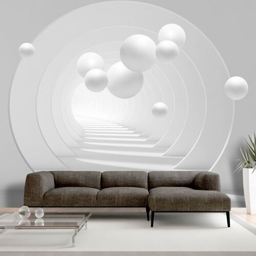 Papier Peint "3D Tunnel" 70 x 100 cm