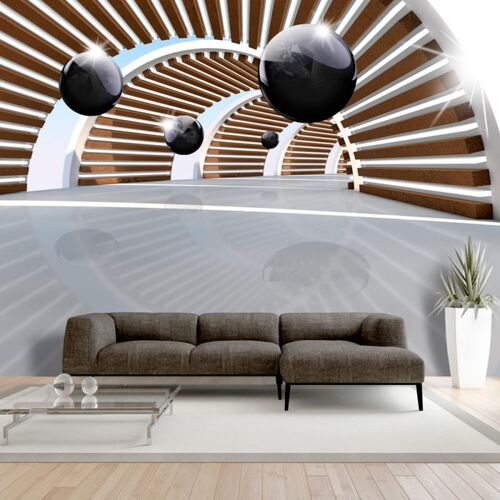 Papier Peint "Sky Tunnel" 70 x 100 cm