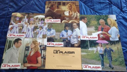 Pour Le Plaisir - Jeu De 6 Photos D'exploitation Cinématographique - Format 21x28 Cm - Un Film De Dominique Deruddere Avec François Berléand, Nadia Farès, Samuel Le Bihan, Lorànt Deutsch - Année 2003