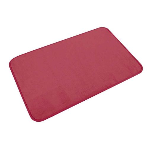 Tapis de Bain Microfibre "Vitamine" 45x75cm Framboise