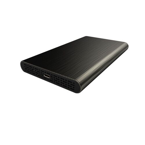 Boitier 2,5" USB 3.1 Noir pour disque dur 2.5" SATA Mac-PC
